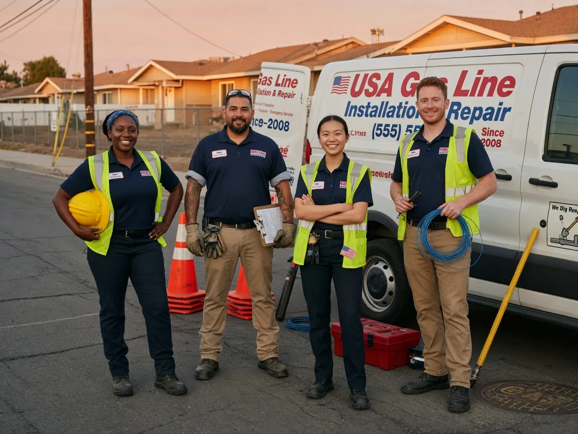 Gas Line Installation company in Danvers, MN